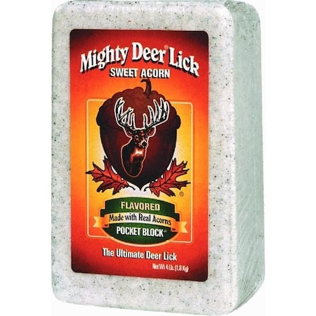 Mighty Deer Lick Acorn Salt Lick Block 22340